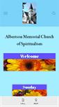 Mobile Screenshot of albertsonchurch.org